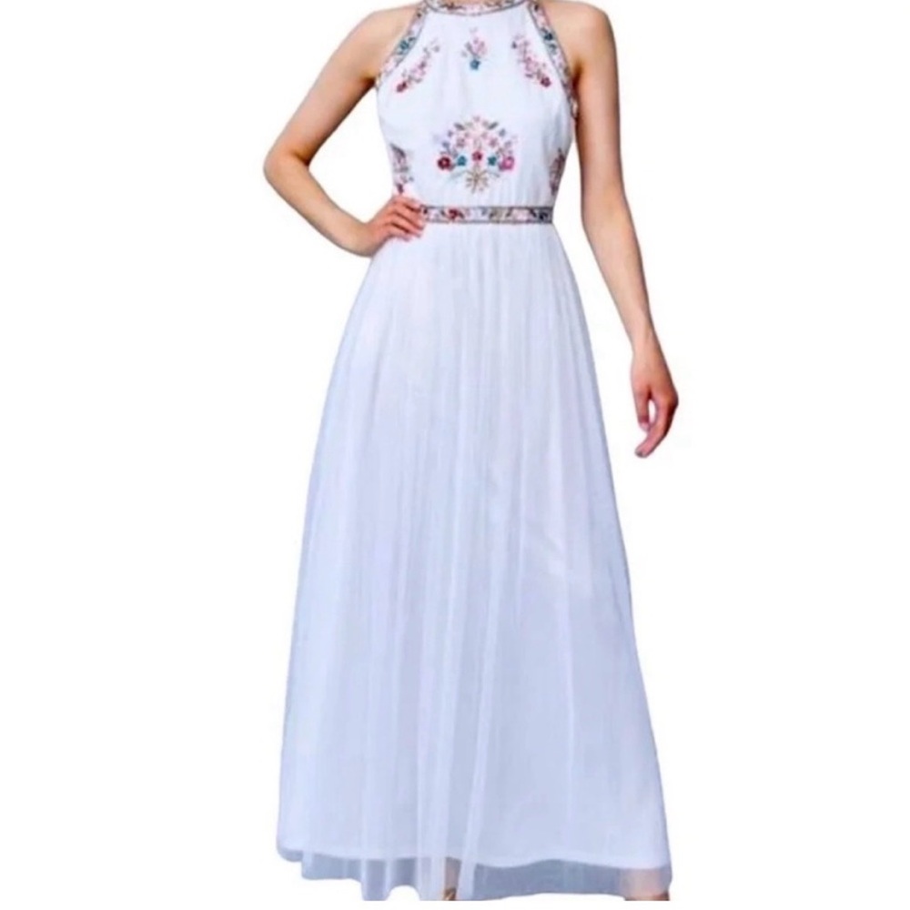 New Gatsby lady ModCloth Matilda dress gown women’s 2 XS prom wedding formal